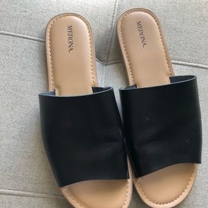 Merona Black Flats